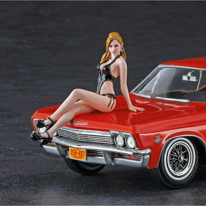 Hasegawa 1/24 1966 American Coupe (Chevrolet Impala SS) Type 1 New - TISTA MINIS