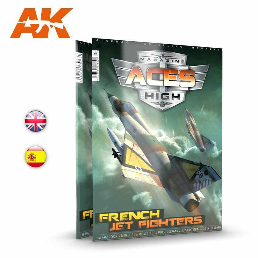 AK Interactive Issue 15. FRENCH JET FIGHTERS - English New - Tistaminis
