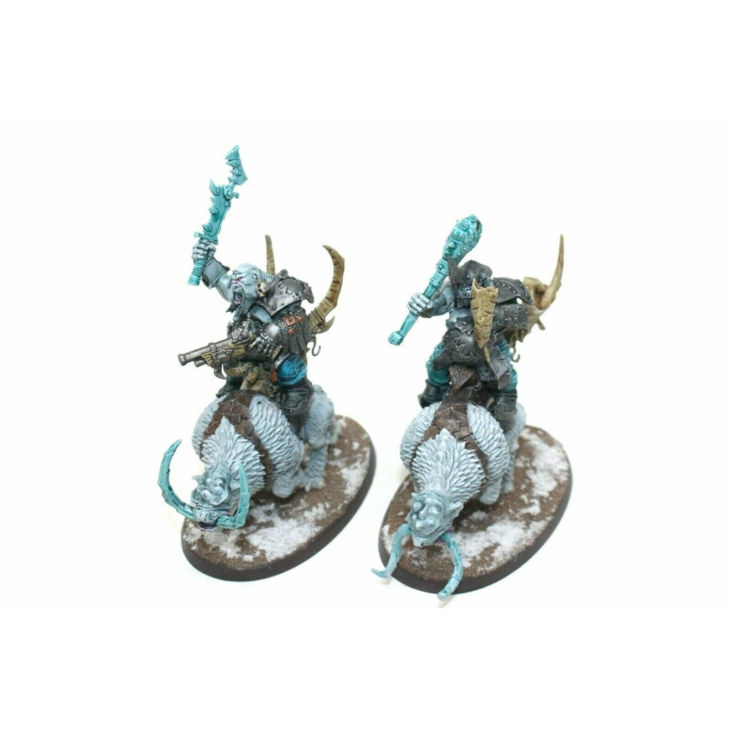 Warhammer Ogre Kingdoms Mournfang Cavalry Well Painted - A12 - TISTA MINIS
