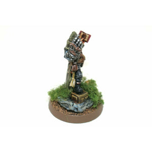 Warhammer Imperial Guard Commissar With Power Fist Well Painted Metal JYS4 - Tistaminis