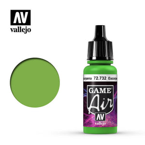 Vallejo Game Colour Paint Game Air Scorpy Green (72.732) - Tistaminis