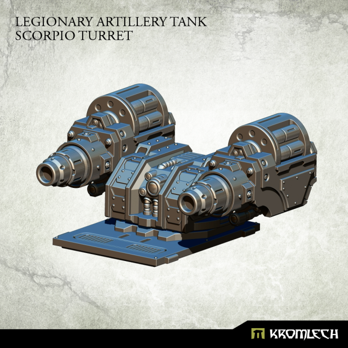 Kromlech Legionary Artillery Tank: Scorpio Turret - TISTA MINIS