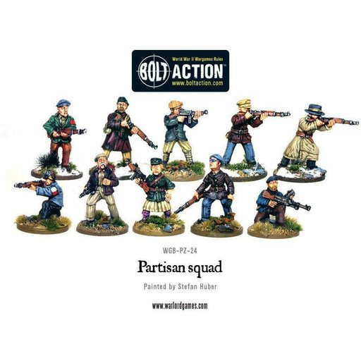 Bolt Action Partisan Squad New - TISTA MINIS