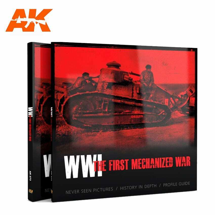 AK Interactive WWI THE FIRST MECHANIZED WAR English New - TISTA MINIS