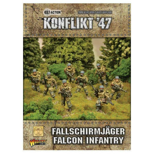 Bolt Action: Konflikt '47 - German Fallschirmjager Falcon Infantry New - TISTA MINIS