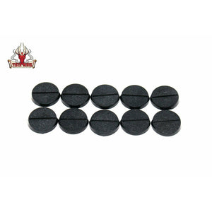 Warhammer Tabletop Gaming 32mm Slotted Bases x10 New - TISTA MINIS