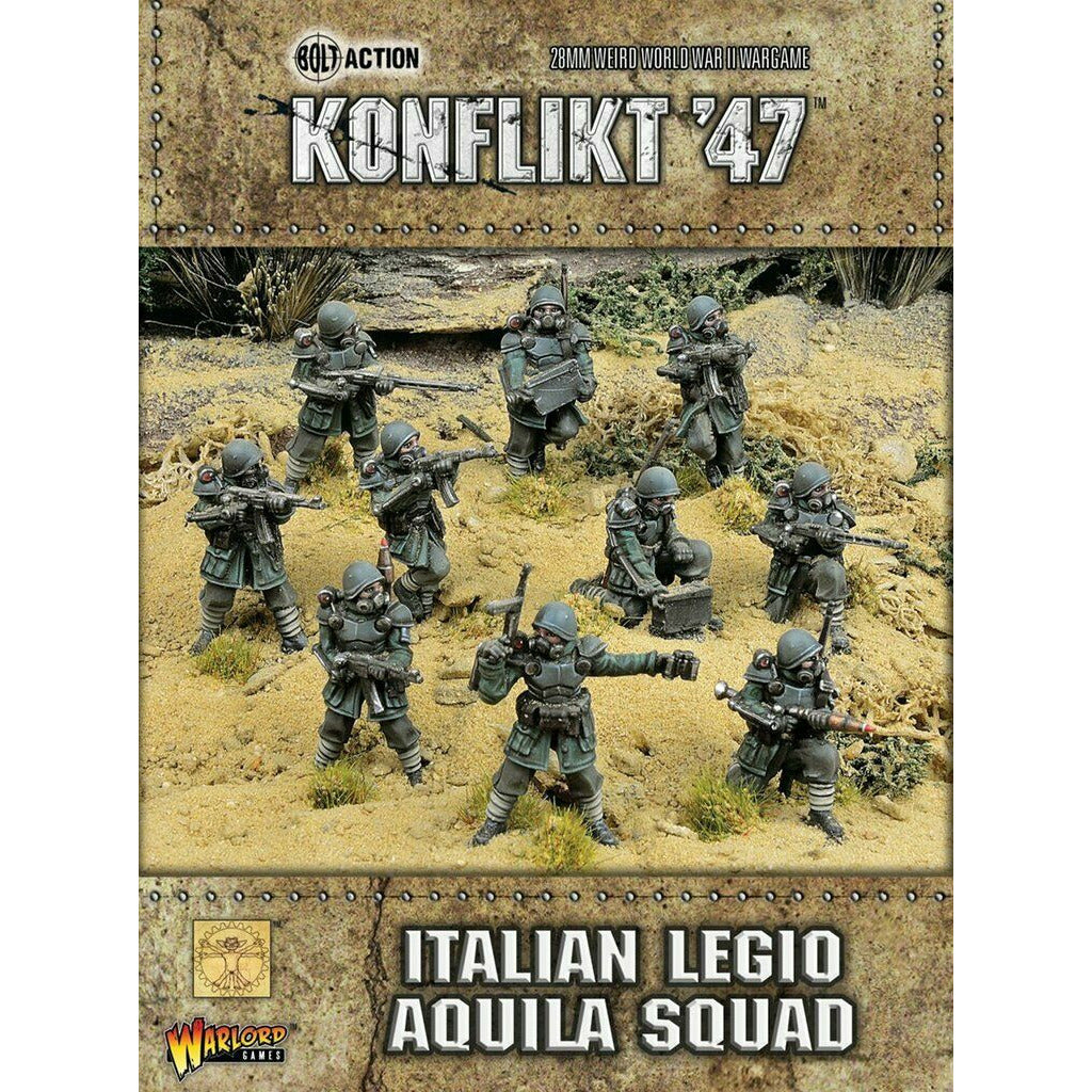Bolt Action: Konflikt '47 - Italian Legio Aquila Squad New - TISTA MINIS