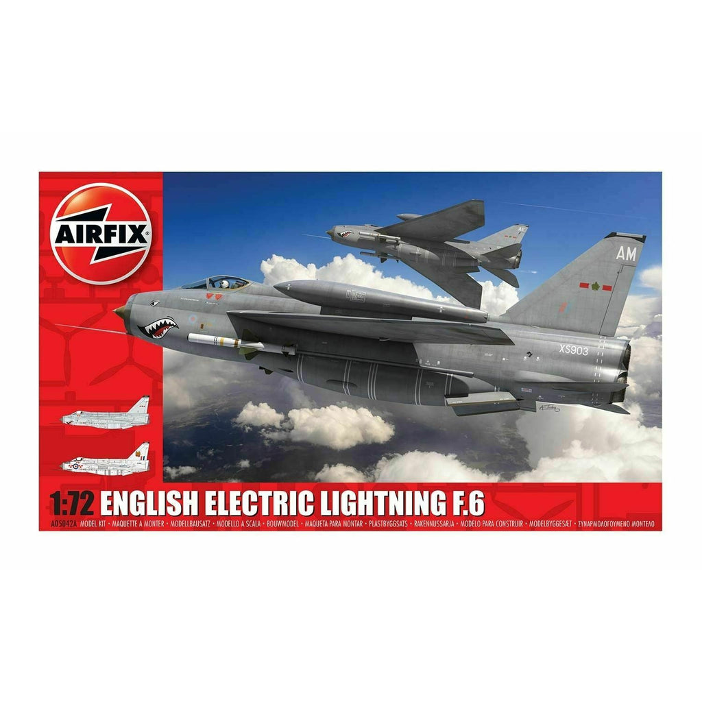Airfix ENGLISH ELECTRIC LIGHTNING F6 AIR05042A (1/72) New - TISTA MINIS