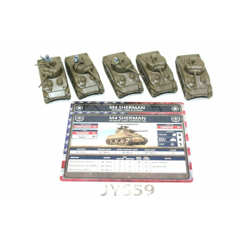 Flames Of War American M4 Sherman - JYS59 - Tistaminis