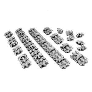 Wargames Exclusive - CHAOS SKULL TRACKS FOR RHINO New - TISTA MINIS