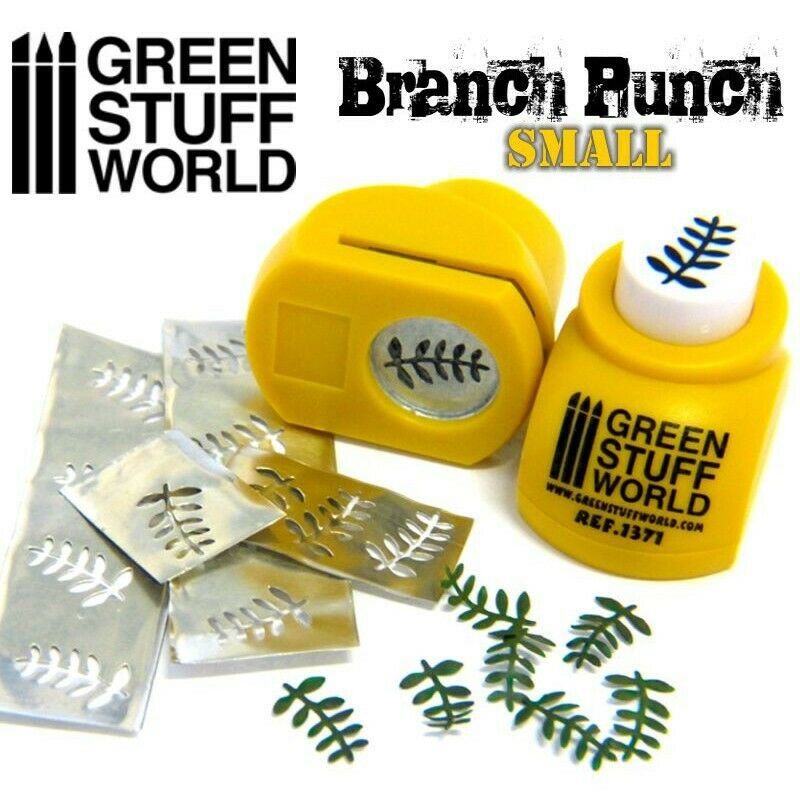 Green Stuff World Branch Punch YELLOW New - Tistaminis