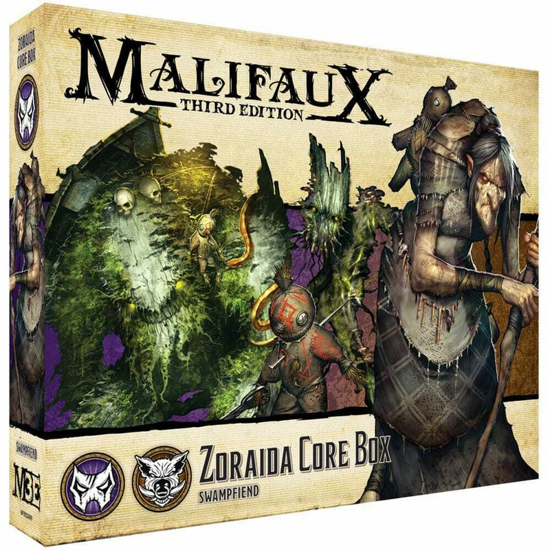 Malifaux Neverborn Bayou Zoraida Core Box New - Tistaminis
