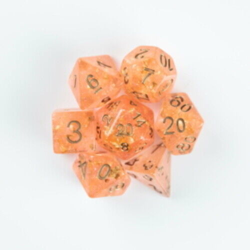 Little Dragon Wedding Dice Peach Dice - Tistaminis