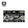 Vallejo Soviet Russian Colors SU-25/39 Frogfoot from 80's to Pres Paint Set New - TISTA MINIS