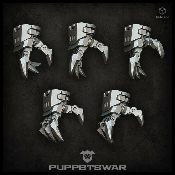 Puppets War Power Claws (right) New - Tistaminis