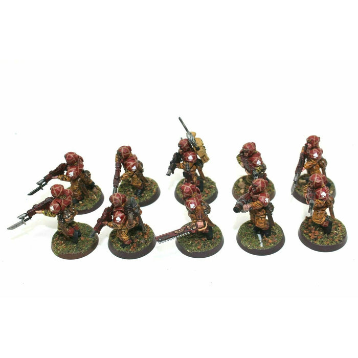 Warhammer Imperial Guard Cadian Shock Troopers With Gernade Launcer JYS18 - Tistaminis