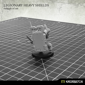Kromlech Legionary Heavy Shields (5) New - TISTA MINIS
