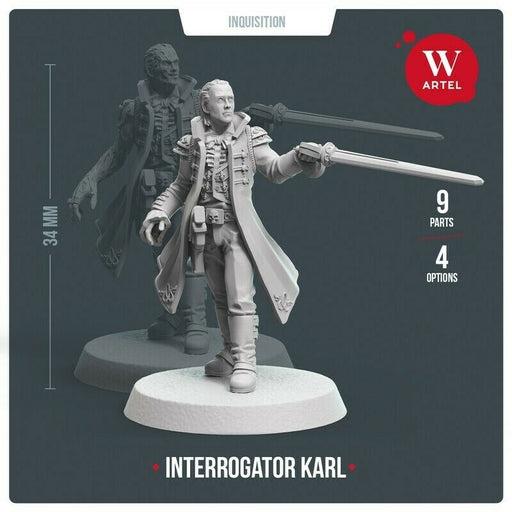 Artel Miniatures - Interrogator Karl 28mm New - TISTA MINIS