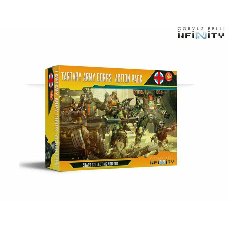 Infinity: Ariadna Tartary Army Corps Action Pack New - TISTA MINIS