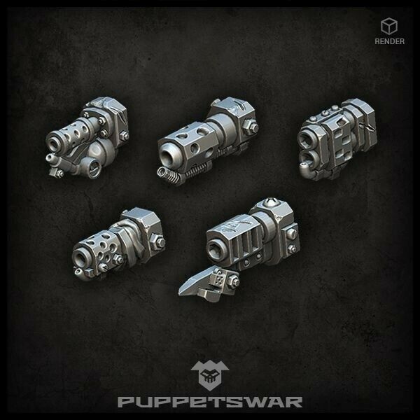 Puppets War Orc Flame Gun Tips New - Tistaminis