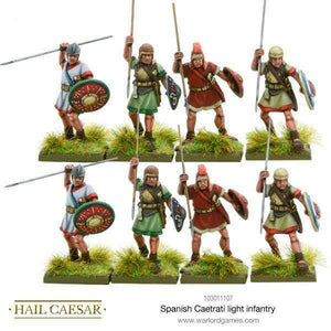 Hail Caesar Spanish Caetrati Light Infantry New - TISTA MINIS