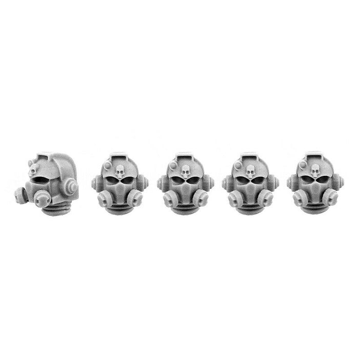 Wargames Exclusive IMPERIAL RUBIDIUM HEADS SET New - TISTA MINIS