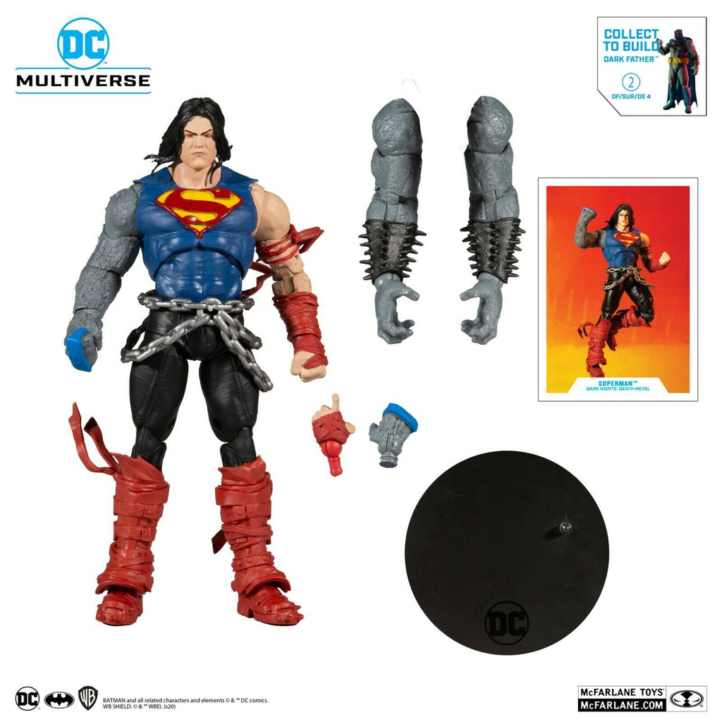 McFarlane Toys DC Multiverse Superman Death Metal New - Tistaminis