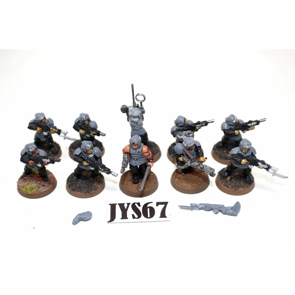 Warhammer Imperial Guard Shock Troopers With Flamer - JYS67 - Tistaminis