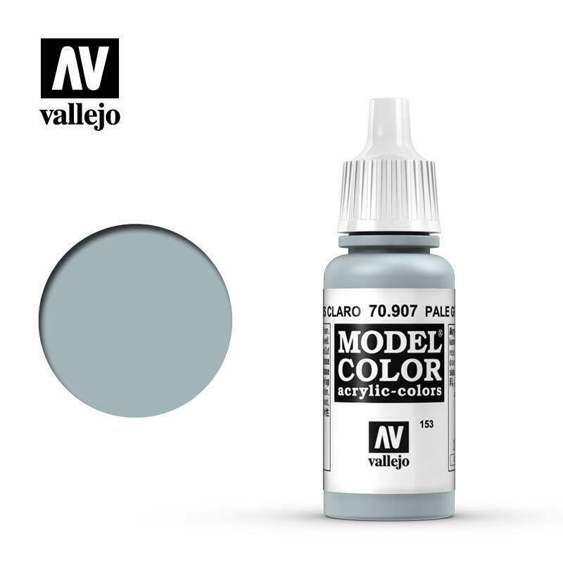 Vallejo Model Colour Paint Pale Grey Blue (70.907) - Tistaminis
