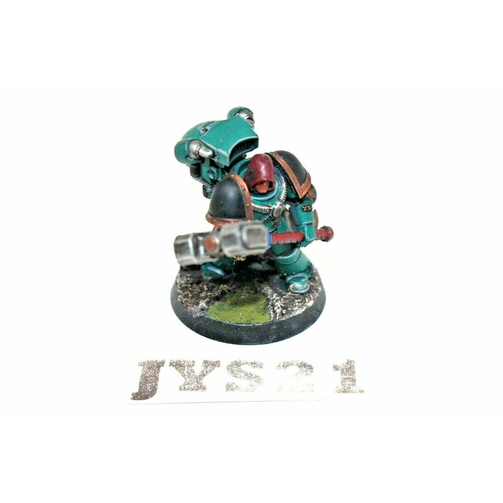Warhammer Space Marines Captain With Jump Pack And Thunder Hammer - JYS21 - TISTA MINIS