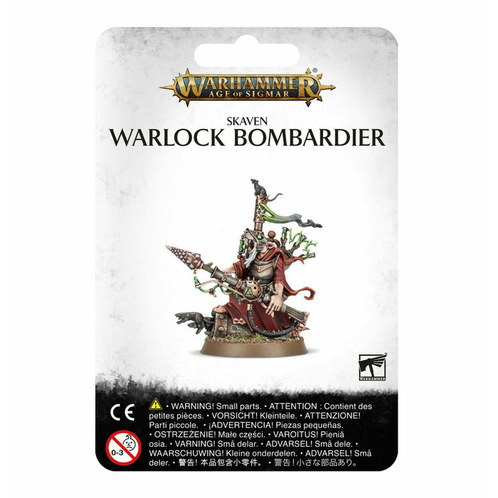 Warhammer SKAVEN WARLOCK BOMBARDIER New - TISTA MINIS