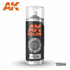 AK Interactive Panzergrey (Dunkelgrau) color - Spray 150ml New - TISTA MINIS