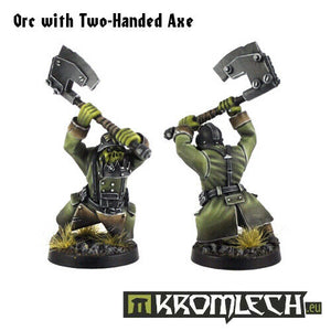 Kromlech Orc with Two-Handed Axe New - TISTA MINIS