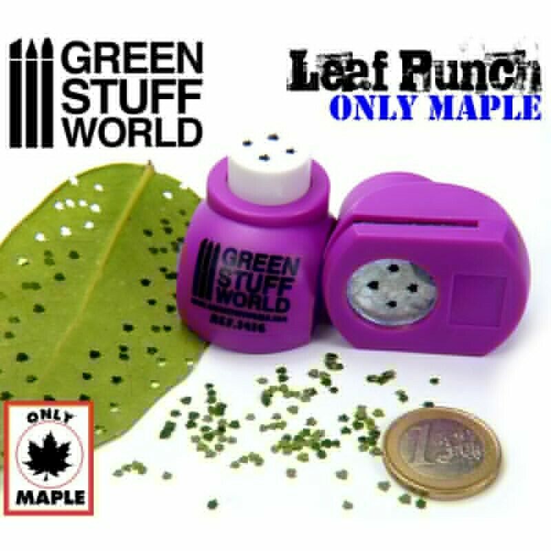 Green Stuff World Leaf Punch MEDIUM PURPLE New - Tistaminis