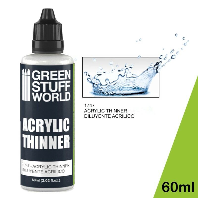 Green Stuff World Auxiliary ACRYLIC THINNER 60ml - Tistaminis