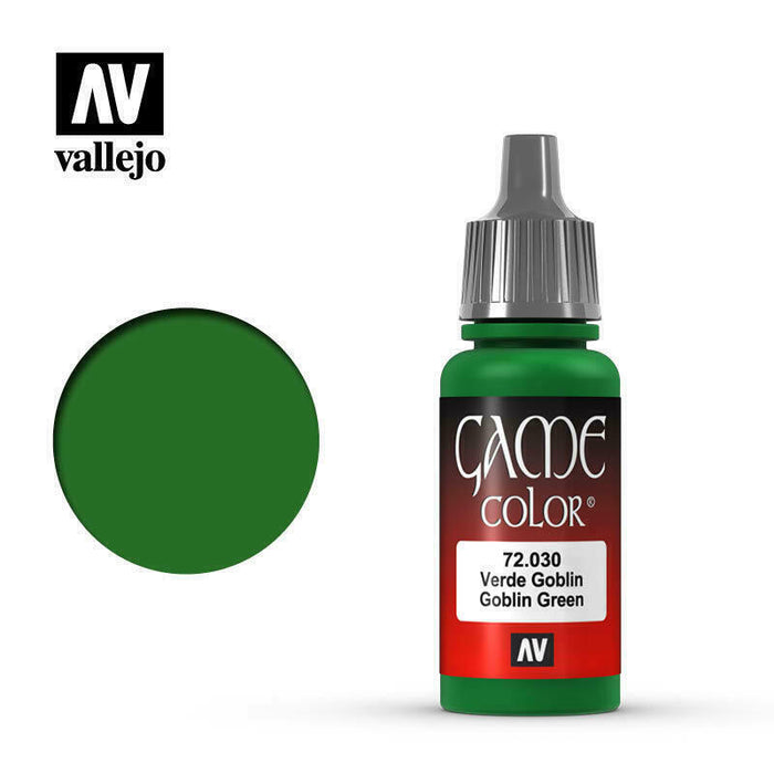 Vallejo Game Colour Paint Game Color Goblin Green (72.030) - Tistaminis