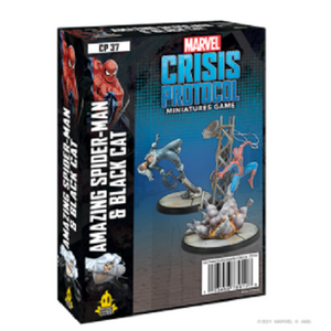 Marvel Crisis Protocol: Spider-Man and Black Cat Character Pack Pre-Order Jun11 - Tistaminis