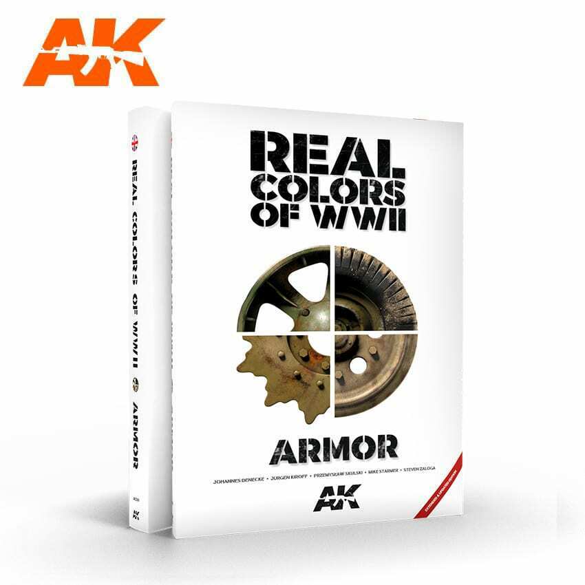 AK Interactive Real Colors Of WWII Armor New 2nd Extended Update Ver. - ENG New - Tistaminis