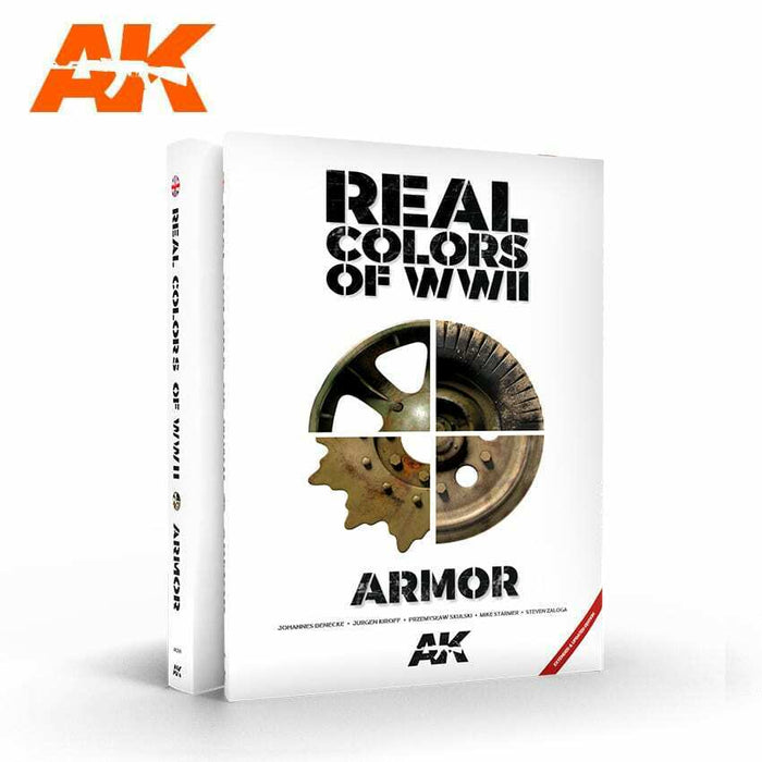 AK Interactive Real Colors Of WWII Armor New 2nd Extended Update Ver. - ENG New - Tistaminis