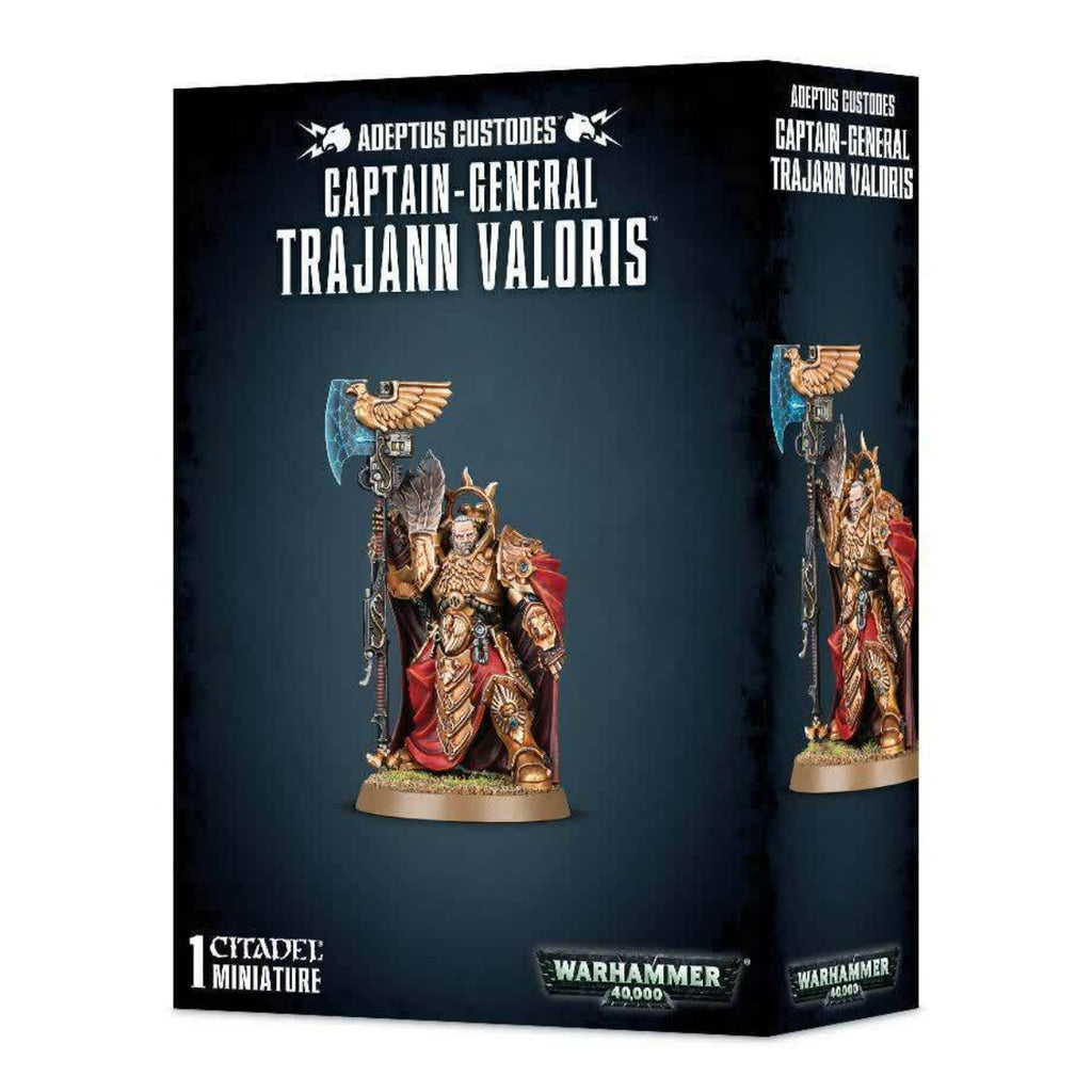 Warhammer Adeptus Custodes General Trajann Valoris New | TISTAMINIS
