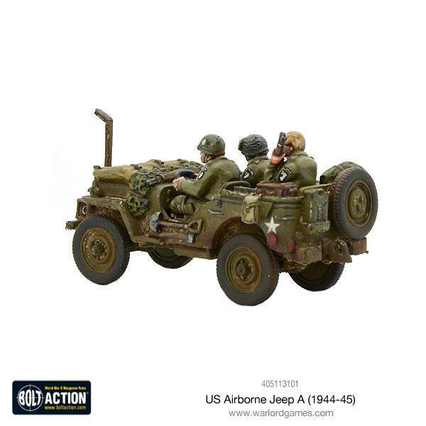 Bolt Action US Airborne Jeep (1944-45) New - Tistaminis