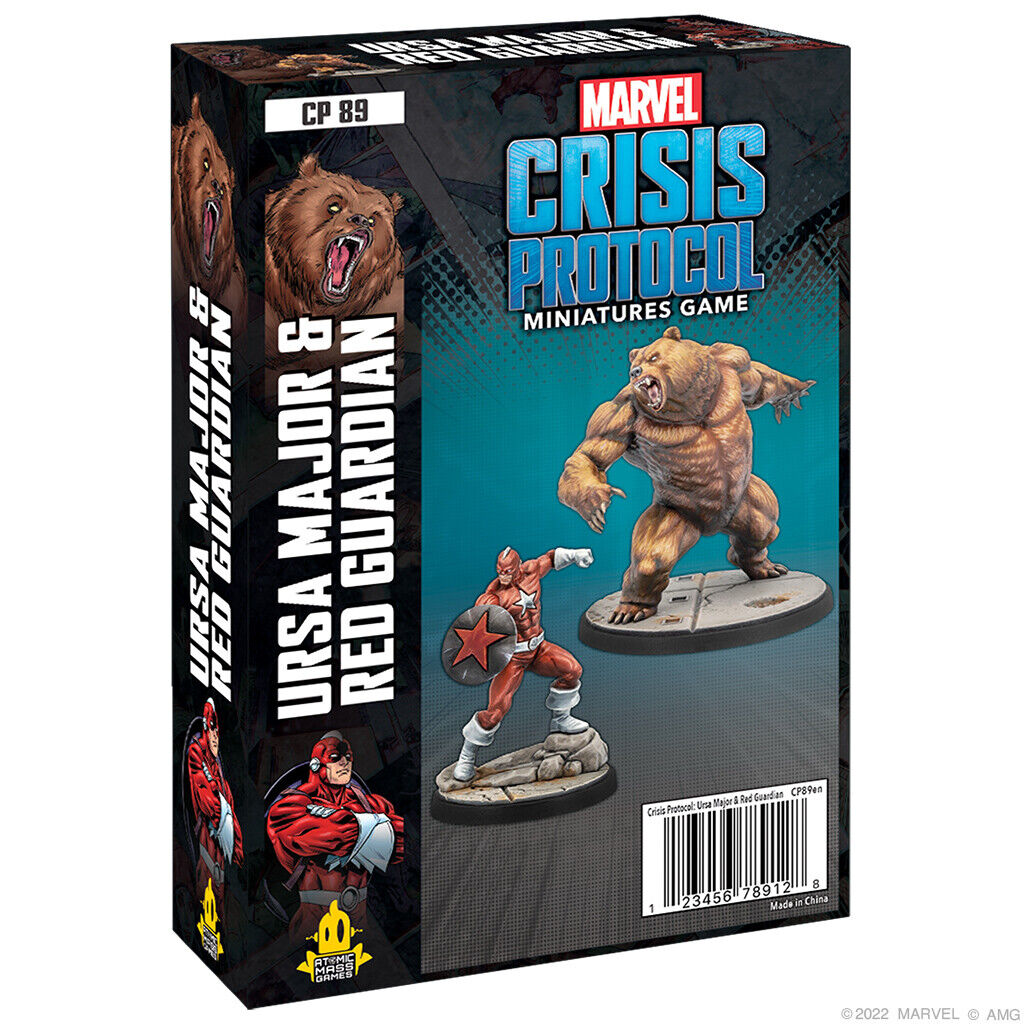Marvel Crisis Protocol: Ursa Major and Red Guardian August 12 Pre-Order - Tistaminis