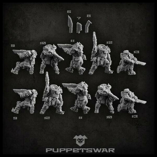 Puppets War Stalker Troopers Bodies New - Tistaminis