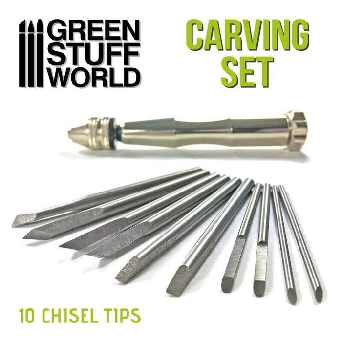 Green Stuff World Hobby Carving Set New - Tistaminis