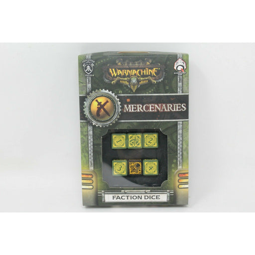 Warmachine Hordes Faction Dice Mercenaries New | TISTAMINIS