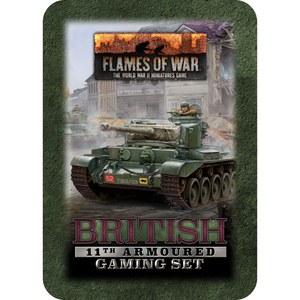 Flames of War British 11th Armoured Tin Oct 30 Pre-order - Tistaminis