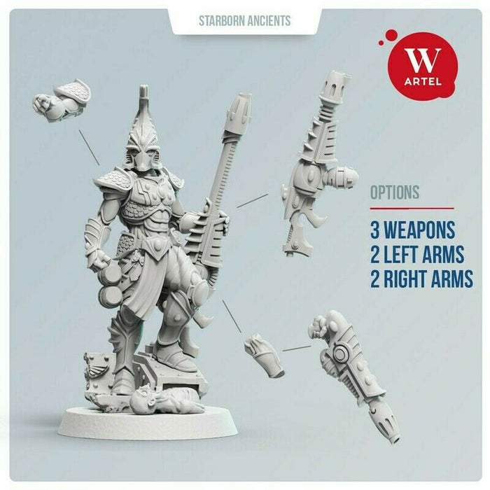 Artel Miniatures - Flaming Drakes Squad Leader New - TISTA MINIS