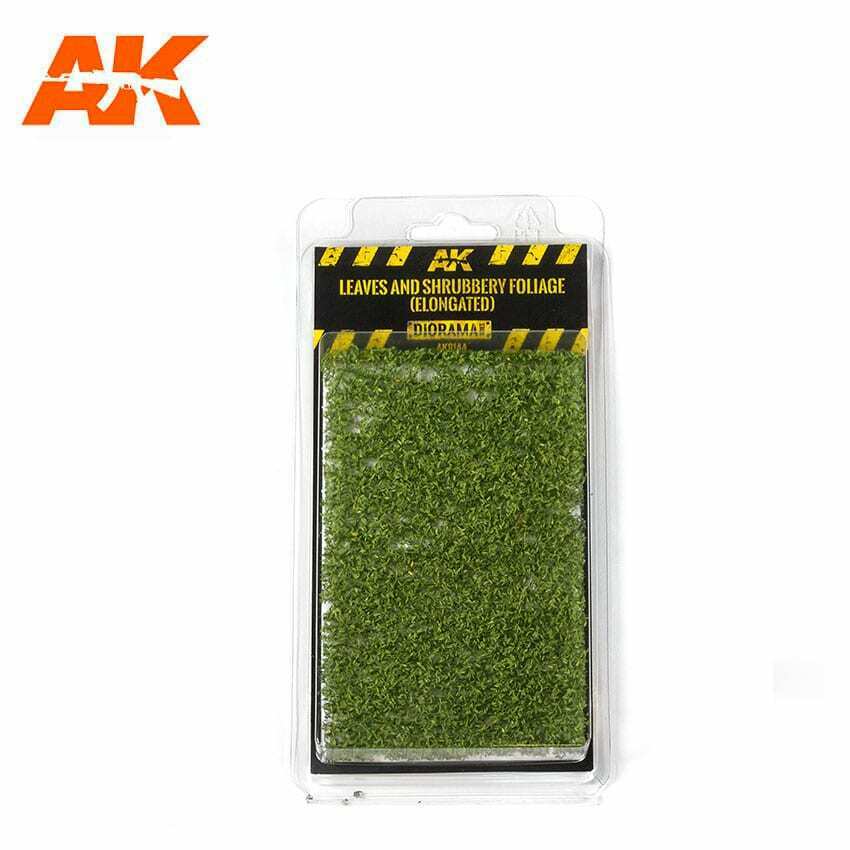 AK Interactive Leaves And Shrubbery Foliage (Elongated) New - TISTA MINIS