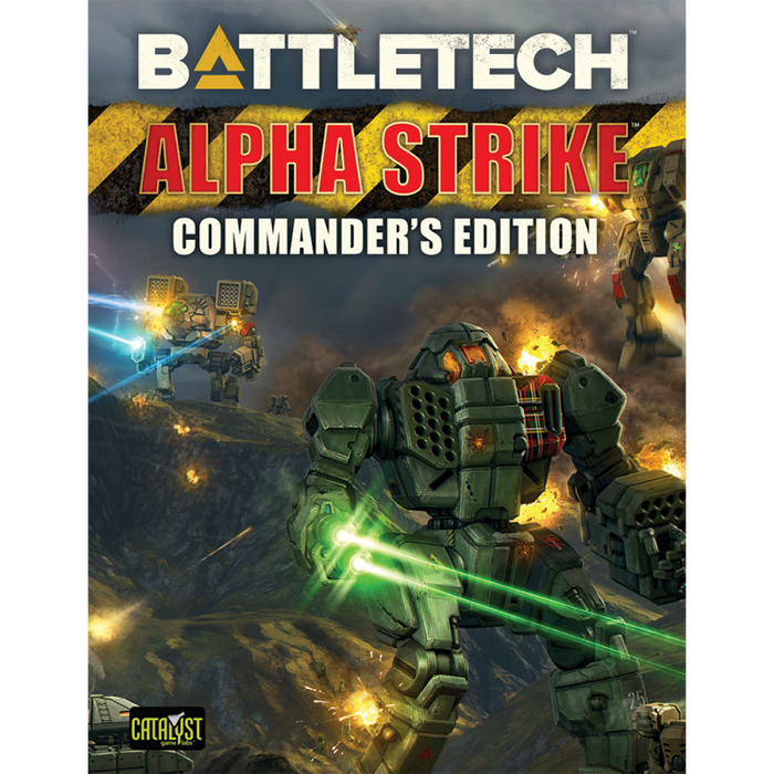 BATTLETECH ALPHA STRIKE COMMANDERS EDITION HC New - Tistaminis