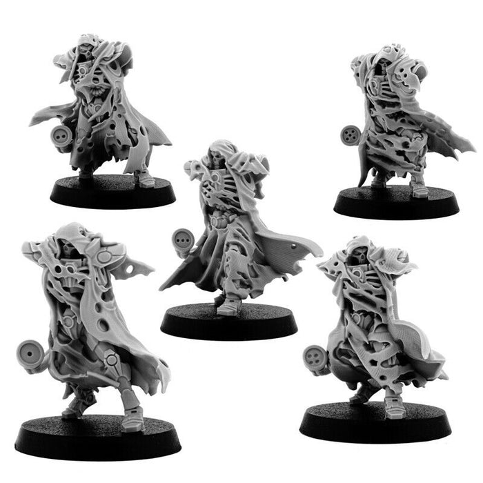 Wargames Exclusive NECROCYBORG IMMORTALS CONVERSION SET (5U) New - TISTA MINIS